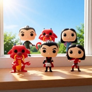 Funko POP Disney Movies Mulan/ Cake Topper Toy Set of 6