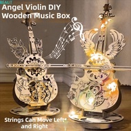 BEAUT 3D Puzzle, Graffitiable Instrument Building Wooden Cello Model, For Kids Wooden Material DIY D