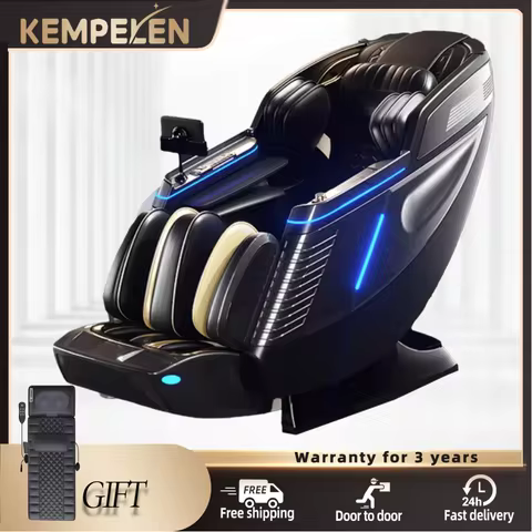 4D Dual-Core Massage Chair | 4-Hand Synchronized Massage • Dual SL Track • Full Body Airbags | Smart
