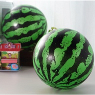 READY PUMPED Watermelon Silicone Ball, Decorative Watermelon Rubber Ball Baby MovementCNY