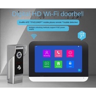 1080p Digital HD WiFi Video Doorbell Mobile Phone Remote Unlocking Motion Detection Graffiti Smart Doorbell 2NH6