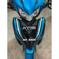 YAMAHA LC V8 FRONT NUMBER PLATE BRACKET DEPAN NO PLATE GANTUNG PLATE DEPAN