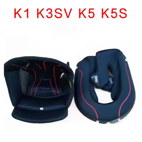 Helmet Accessories for AGV K1 K3SV K4 K5 Lining Nose Protector Mouth Vent Top Motorcycle Inner Visor