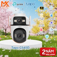 [Genuine Tapo] Tapo C545D Outdoor Wi-Fi Camera – Two 3M Lenses, 360 Panning, Motion Tracking, Night 