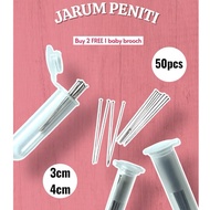JARUM PENITI BUY2FREE 1 BROOCH 3CM 4CM TRAVEL
