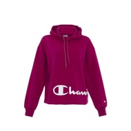 Champion Women's Crop Hoodie - Persian Red