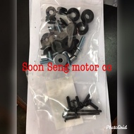 screw cover set coverset body crew Y100/Y110/srl115/lc135/lc135-v2/nouvo lc/kriss/srl110/w125/w110/y