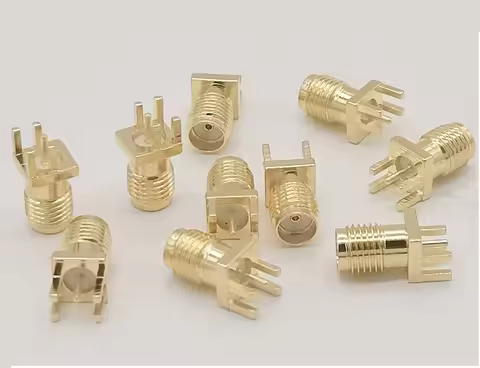10/50/100pcs SMA Female Edge SMA-KE PCB Connector for Wireless Transmission Module rf module sma edg