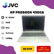 Laptop 15.6 inch HP Probook 450G6 Intel Core i5-8265U Ram 16gb SSD512 Pin>4h