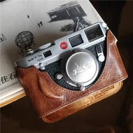 Vintage Genuine Leather Half Case Camera Bag Protective Case Body Cover for Leica M2 M3 M4 M4-P M6 M