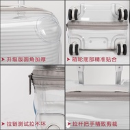 Original is suitable for Samsonite V22 shell type trolley case protective cover 82Z luggage cover without disassembly fully transparent case cover