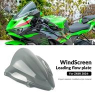 For Kawasaki ZX6R Ninja ZX 6R ZX-6R 2024 2025 Motorcycle Windshield Windscreen Double Bubble Baffle 