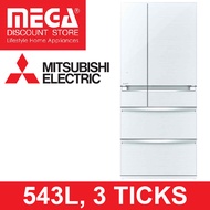 MITSUBISHI MR-WX70C 543L 6-DOOR FRIDGE (3 TICKS)