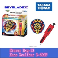 Original Takara Tomy Beyblade-X Starter Bxg-13 Xeno Xcalibur 3-60GF (Bx-00)