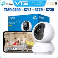 TP-Link Tapo C200 / C210 / C212 / C220 / C230 WiFi Camera | 360 Rotation, Talk, Full HD 5MP | Genuin