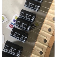 5 Genuine ELNA Capacitors 25V 820uF 10×16.