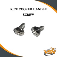 Universal Rice Cooker Handle Screw Stainless Steel Skru Penutup Periuk Nasi