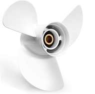 13 1/4 x 17-K Outboard Propeller Compatible with Yamaha Engines 60HP 70HP 75HP 80HP 85HP 90HP 115HP 