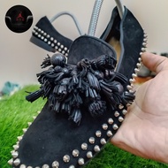 shoes second Chirstian louboutin black tassel