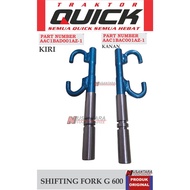 Shifting fork, clutch pedal tractor g 600 quick, spare part tractor quick g 600, spare part plow ric