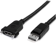 StarTech.com 3 ft / 91 cm 20 pin DP DisplayPort Extension Panel Mount Cable - DisplayPort to Display