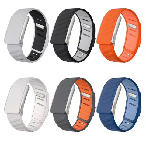 Whoop Silicone Band 5.0Whoop Two Color Wristband for Whoop 5.0 Heart Rate Monitor Waterproof Sports 
