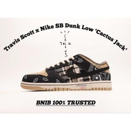 [ Ready Stock] [Collab] Sepatu Nike Sb Dunk Low X Travis Scott Prm Qs