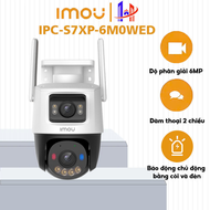(Tặng Hộp Box KT) Camera 2 Mắt Ngoài Trời IMOU CRUISER DUAL IPC-S7XEP-6M0WED 6MP & S7XEP-10M0WED 10M