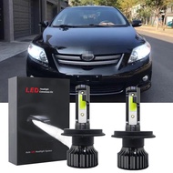 For Toyota Altis(E140) 2006-2013 (100% Headlamp Bulbs) 2PCS WHITE 12-32V 6000K LED Headlight Conversion Light Bulbs CG CJW