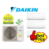 DAIKIN MKM75VVMG / CTKM25VVMG X3 INVERTER SYSTEM 3 AIRCON R32