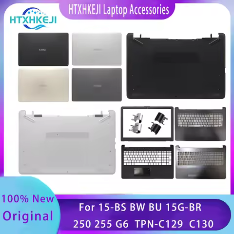 New For HP 15-BS BW BU 15G-BR 250 255 G6 TPN-C129 C130;Replacemen Laptop Lcd Back Cover/Front Bezel/