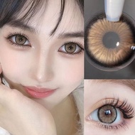 ค่าอมน้ำ60%💧 🌈Dazzling🌈คอนแทคเลนส์ Brown / Gray (Wewink) ขนาดบิ๊กอาย💖💖