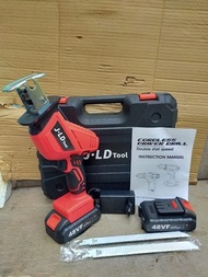 JLD Tool Mesin Gergaji Kayu 36 Volt Cordless LITHIUM RECIPROCATING SAW