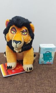 獅子王系列-日版刀疤公仔