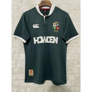 High quality 2025 Lion Dark Green Rugby Jerseys Men Short Sleeve Rugby Football Shirt