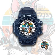 Tom and Jerry 01 Waterproof Sport Watch for Boys with FREE Spare Battery TM1XSPORT