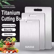316 Stainless Steel Double-sided Kitchen Chopping Board Multifunctional Chopping Board 抗菌砧板