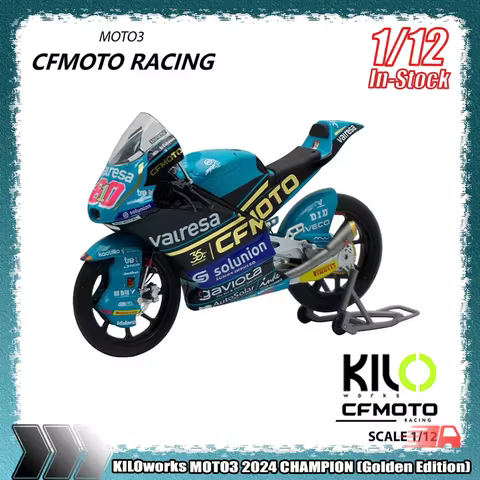 In Stock Kiloworks 1:12 Ducati Marquis 93 Gp23 San Marino Grand Prix Gracini Team Alloy Die-Casting 