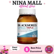 [Authorised Store] - Blackmores Omega Triple (Concentrated Fish Oil) 150 Capsules [Nina.Mall.sg]