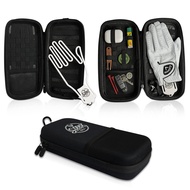 Accessory Case - Golf Bag Organizer. Airtight, Water-Resistant, Protective Hard Case for Phone, Tees