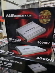 Power 4channel MB Acoustic MBA6100 Tenaga Badak
