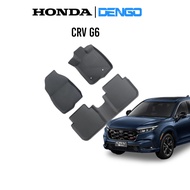 [ถูกที่สุด] พรมปูพื้นรถยนต์ HONDA CRV G6 2023 - 2026 ดีไซน์เรียบหรู Premium พรมปูพื้นรถยนต์เข้ารูป