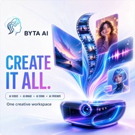 Byta AI All-in-One Creative Platform | AI Image, Video, Song, Speech, Chat & AI Friends Official Pre