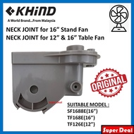 [ORIGINAL] KHIND Neck Joint Auto 12" And 16" Table Fan/Stand Fan (SF1688E/TF168E/TF126E)