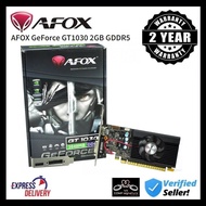 AFOX GeForce GT1030 2GB GDDR5 Single Fan Low Profile Graphics Card GT 1030 2GB