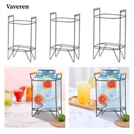 [Vaveren] Beverage Dispenser Stand, Metal Beverage Dispenser Stand, Dispenser Stand for Glass Water 