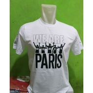 T-shirt WE ARE PARIS l PSG Paris Saint-Germain T-shirt l messi T-shirt