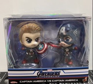 Hot Toys 復仇者聯盟 Avengers Q版Figure（美國隊長vs美國隊長）