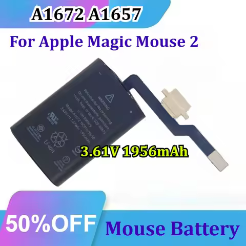 A1672 A1657 020-00633 for Apple Magic Mouse 2 3.61V 1956mAh Wireless Replacement Battery