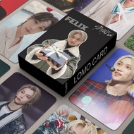 55pcs/box FELIX Photocards STRAY KIDS Lomo Cards Straykids Felix Kpop Postcards